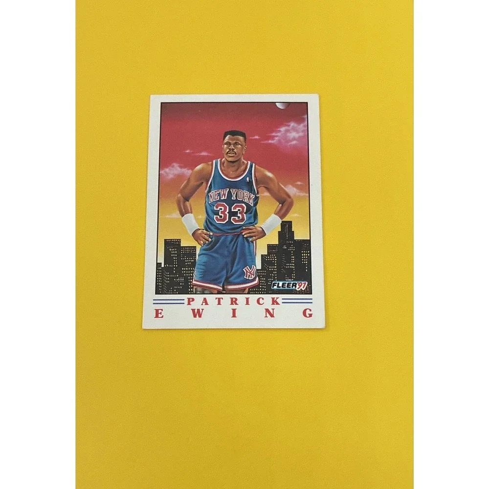 1991-92‎ Fleer - Pro Vision Patrick Ewing #4